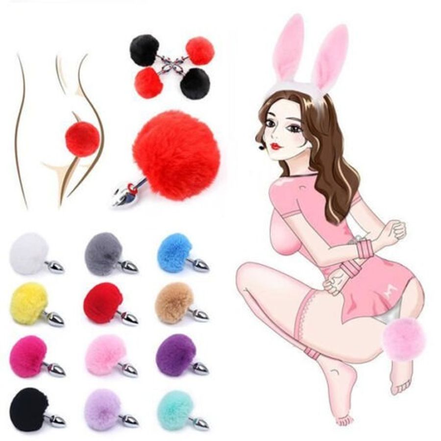 Phích cắm hậu môn đuôi thỏ Chính hãng