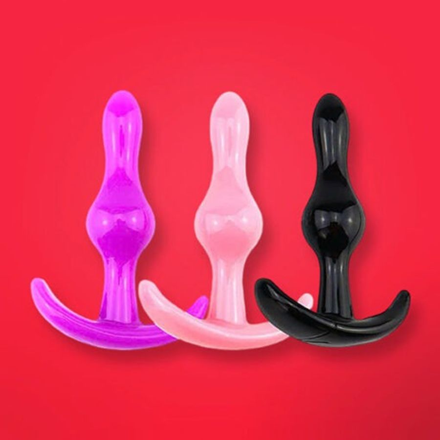 Núm cắm hậu môn plug silicon dáng thuôn Chính hãng