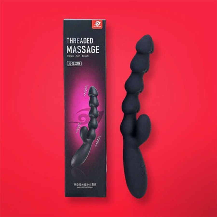 Máy rung kích thích hậu môn 2 nhánh Yunman Threaded