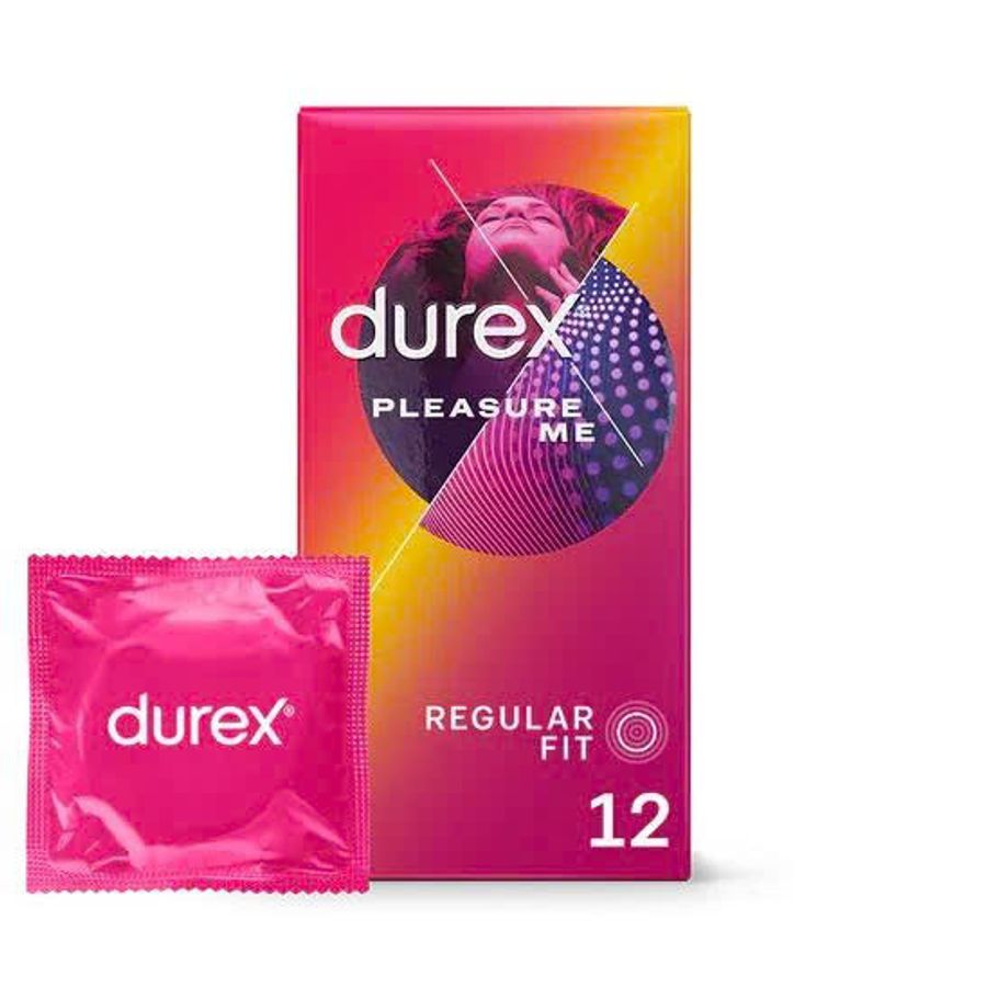Bao cao su ôm sát tạo cảm giác chân thật Durex Pleasure Me nhập khẩu quốc tế hộp 12 cái