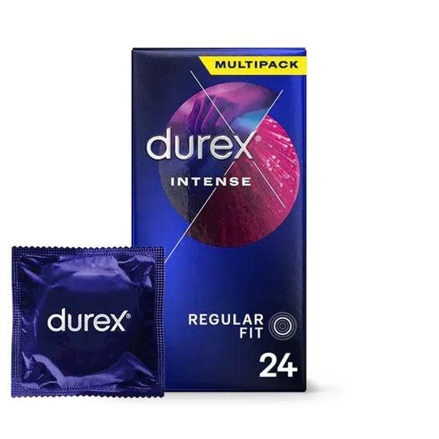 Bao cao su gel kích thích nữ vượt bật Durex Intense nhập khẩu quốc tế hộp 24 cái
