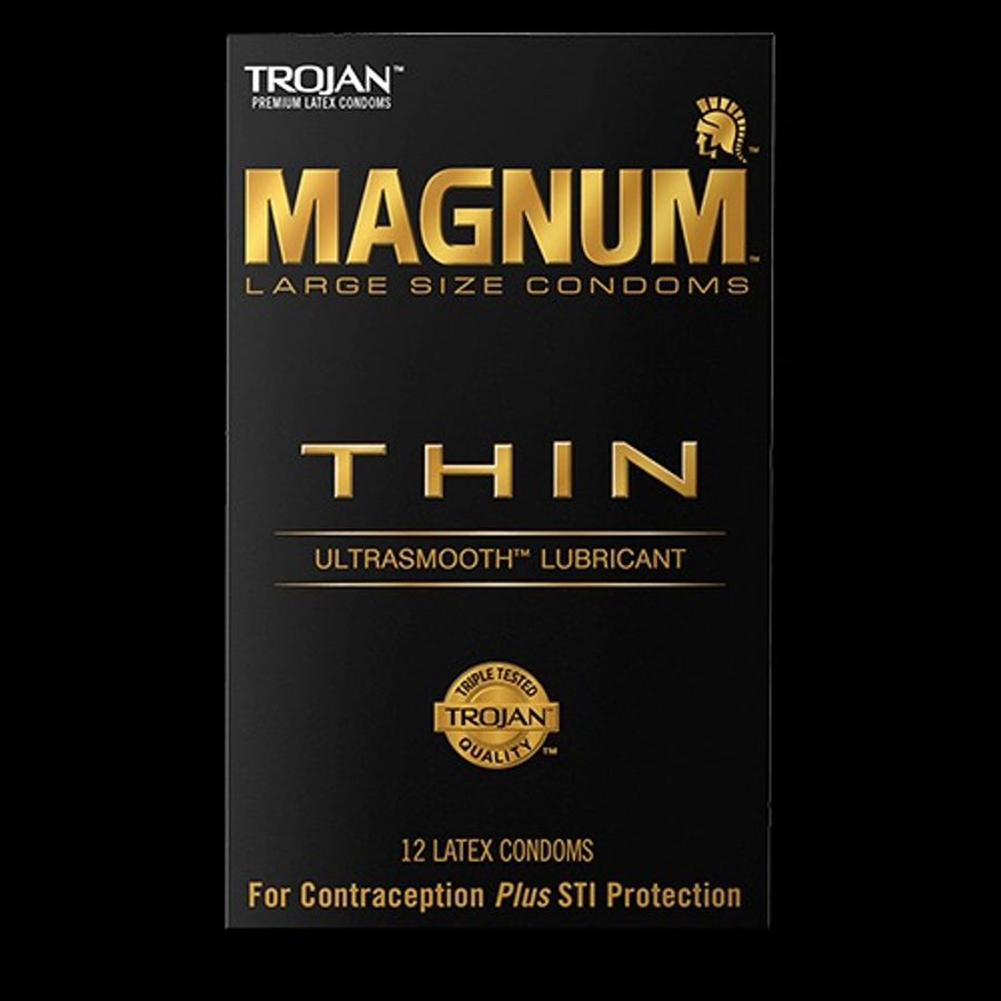Bao cao su MAGNUM™ THIN CONDOMS Siêu Mỏng 12 Cái