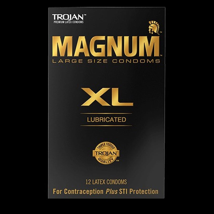 Bao cao su MAGNUM™ XL CONDOMS Size Lớn Cảm Giác Thoải 12 Cái