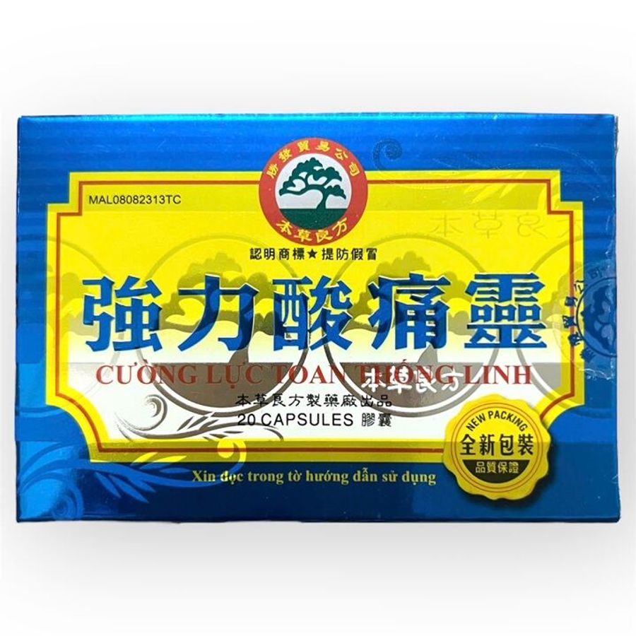 Cường lực toan thống linh - Xuất xứ Malaysia - Hộp 20 viên - Mã 1497