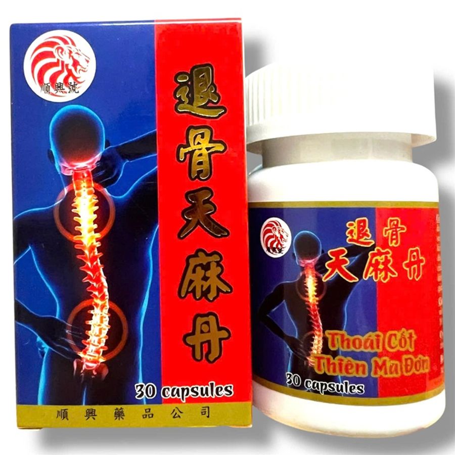 Thoái Cốt Thiên Ma Đơn - Thực Phẩm Chức Năng Hỗ Trợ Khớp - Hộp 30 Viên Xuất Xứ Malaysia
