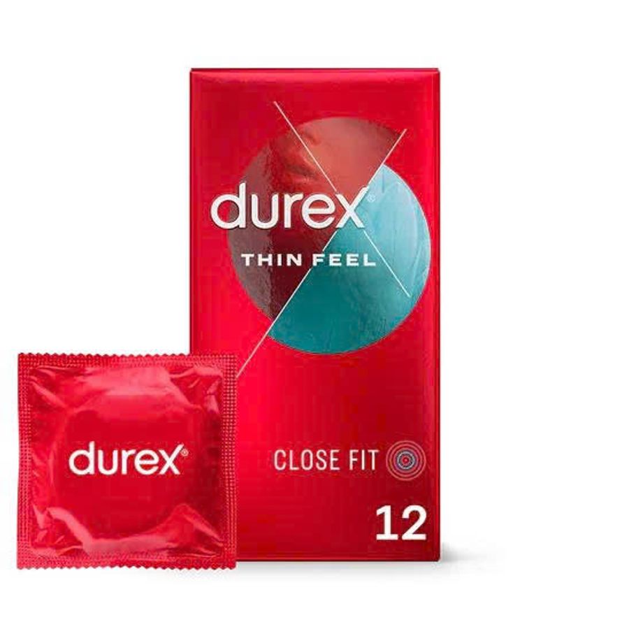 Bao cao su mỏng, ôm sát Durex Thin Feel Close Fit nhập khẩu quốc tế hộp 12 cái