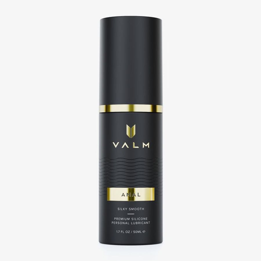 Gel bôi trơn nhập khẩu dành cho hậu môn, gốc silicone êm mượt VALM Silicone Anal Lube hương tự nhiên / không mùi chai 50ml