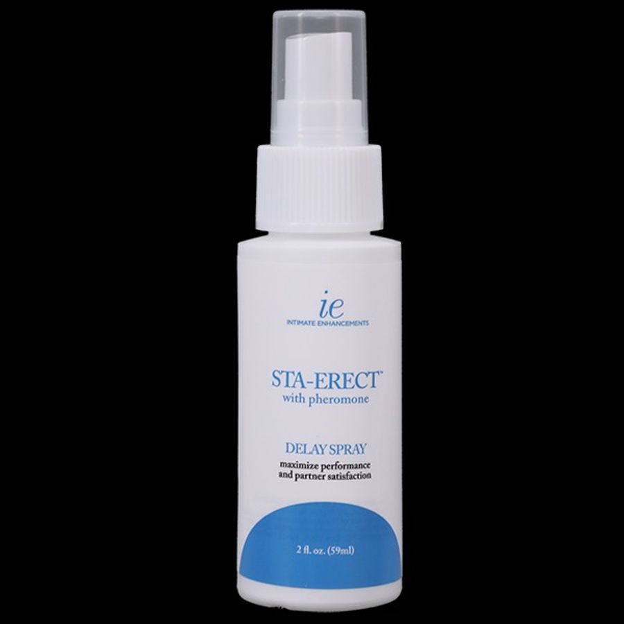 Gel trơn hỗ trợ kéo dài cương dương nam giới Intimate Enhancments Sta-Erect with Pheromone Delay Spray chính hãng