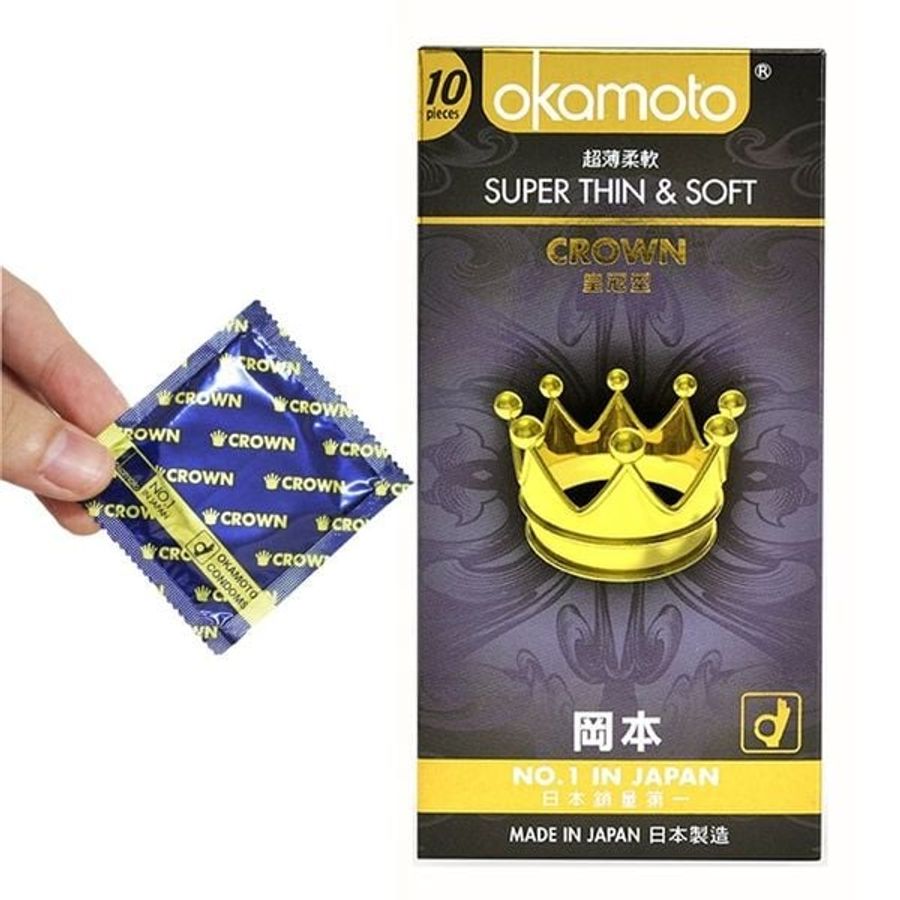 Bao Cao Su Kích Cỡ Nhỏ Okamoto Crown