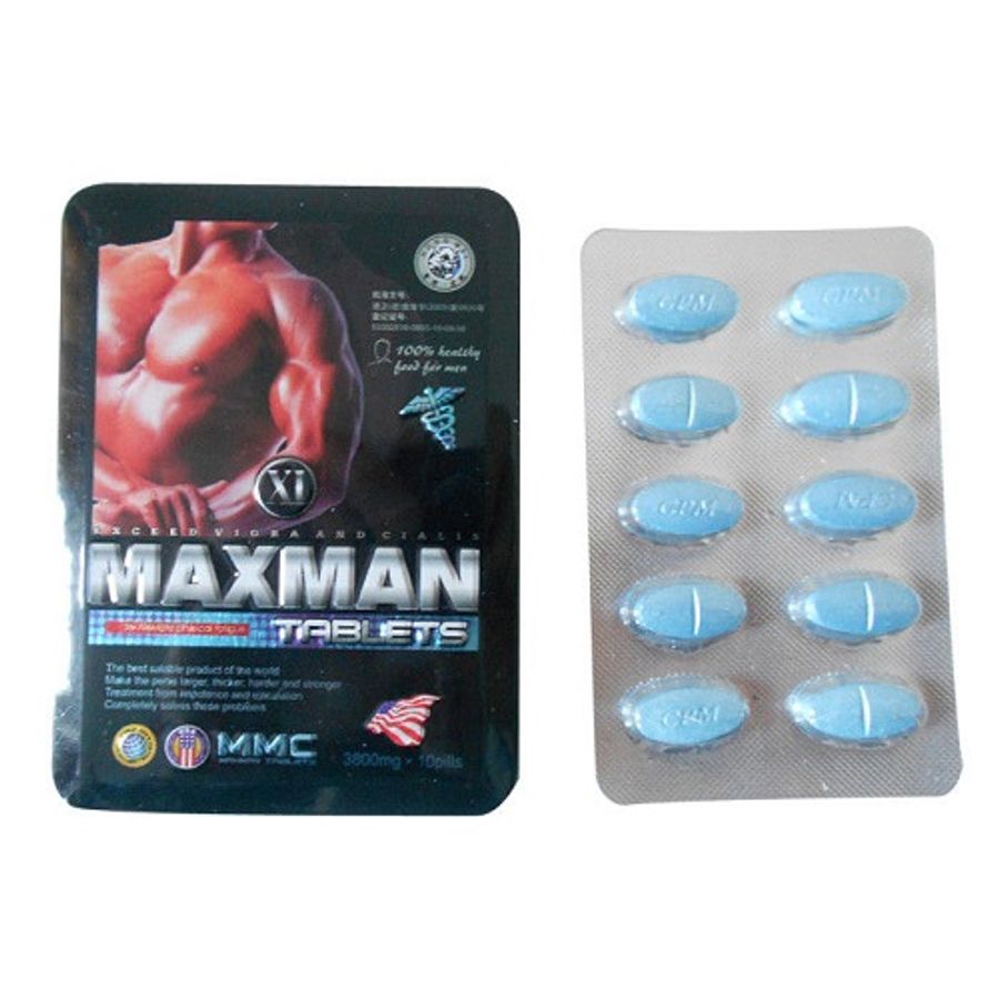 Viên uống maxman hỗ trợ đau nhức xương khớp của mỹ - Hộp 10 Viên