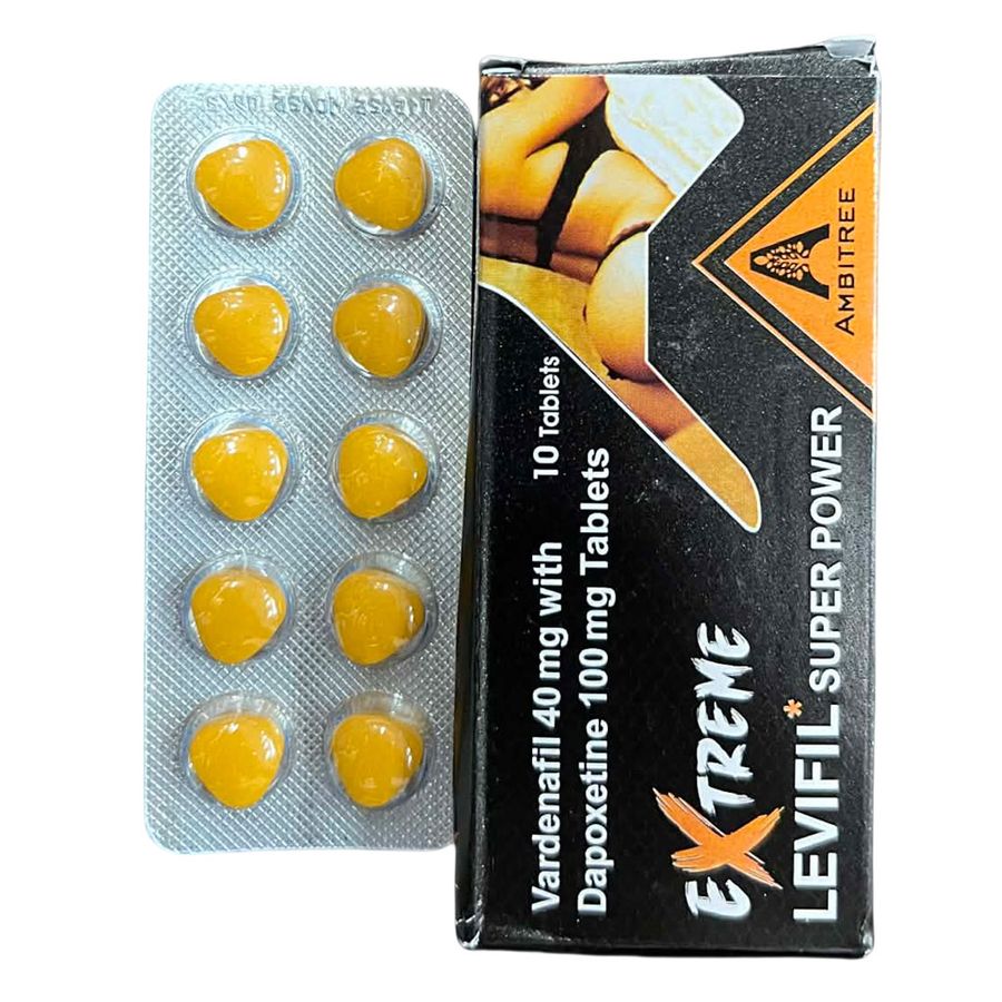 (Hàng công ty) Viên Uống Extreme Levifil Super Power 140mg – Hộp 10 Viên