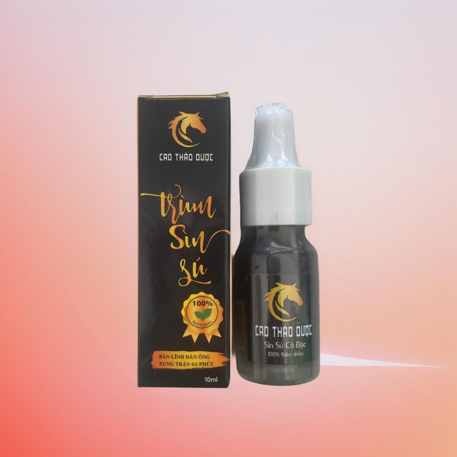 Lọ nước bôi Sìn 10ml không nóng rát hỗ trợ chăm sóc nam giới