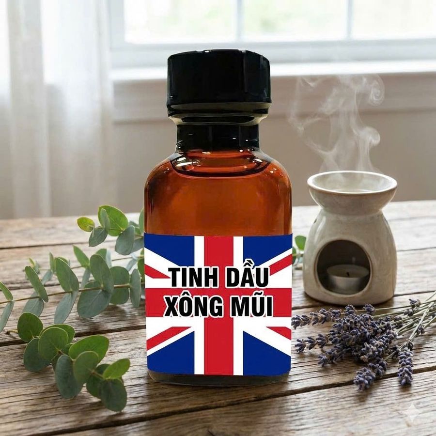 Tinh Dầu Xông Mũi ALIFACO 30ml - Hương Thơm Dễ Chịu, Nhập Khẩu Chính Hãng Từ Anh Quốc, Giảm Căng Thẳng, Thư Giãn Tinh Thần 744465