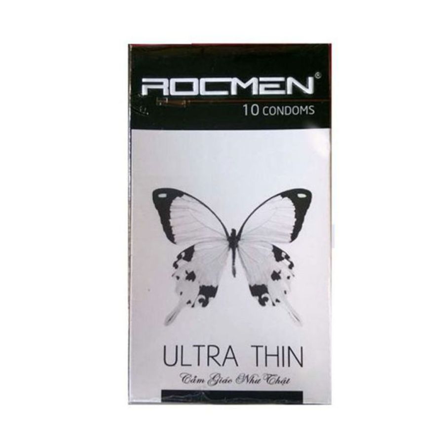 Bao Cao Su Rocmen Ultra Thin 0.03mm Size Nhỏ 50mm - Hộp 10 Cái, Cảm Giác Tự Nhiên, Bảo Vệ Hiệu Quả, Dành Cho Cặp Đôi