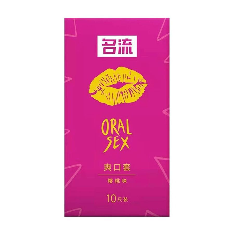 Bao cao su quan hệ miệng Mingliu Oral Sex - Hương anh đào (Hộp 10 Cái) 
