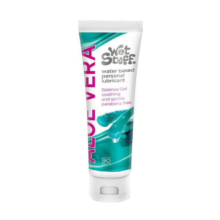 (Chai 90g) Gel bôi trơn lô hội Wet Stuff Aloe Vera chính hãng 742349
