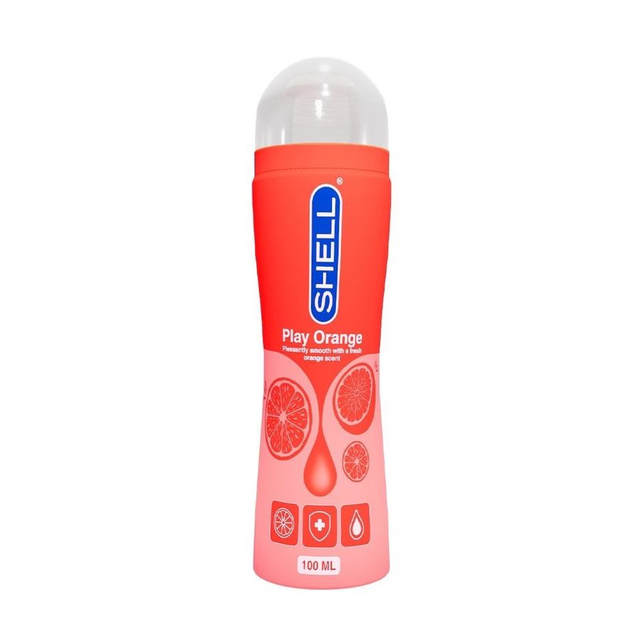 (Chai 100ml) Gel bôi trơn hương cam Shell Play Orange chính hãng 742337