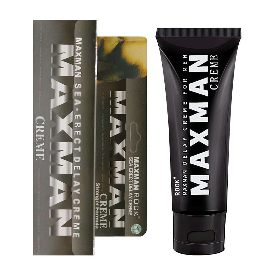 (Chai 60g) Gel bôi trơn dành cho nam giới Maxmann Xám chính hãng 742280