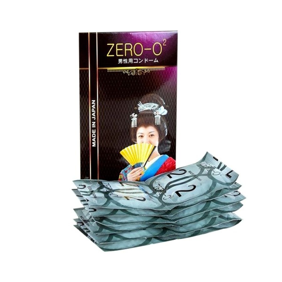 (Hộp 12 Cái) Bao cao su Zero 02 siêu mỏng ôm sát chính hãng 742257
