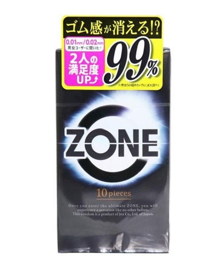 (Hộp 6 Cái) Bao Cao Su Siêu Mỏng Jex Zone 0.01 Chính Hãng 742202