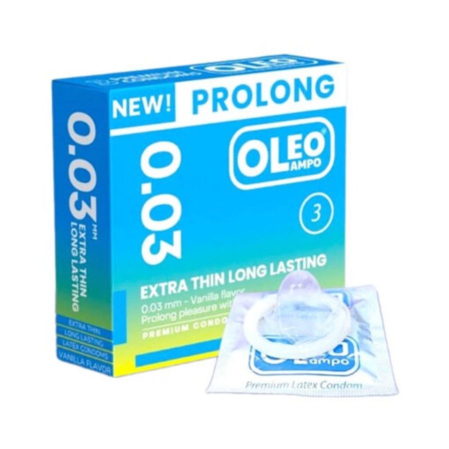 Bao Cao Su Oleo Prolong 0.03 – Kéo Dài Cuộc Yêu, Siêu Mỏng 635920