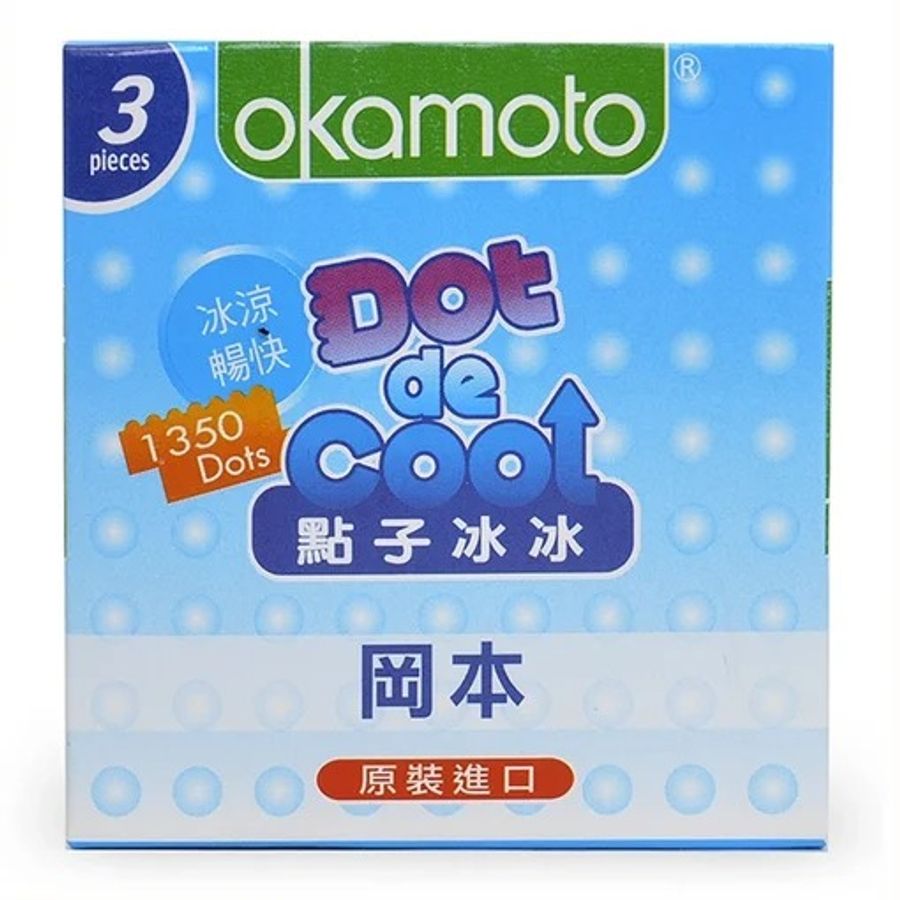Bao Cao Su Okamoto Dot De Cool Gai Lạnh Kéo Dài Thời Gian 635947