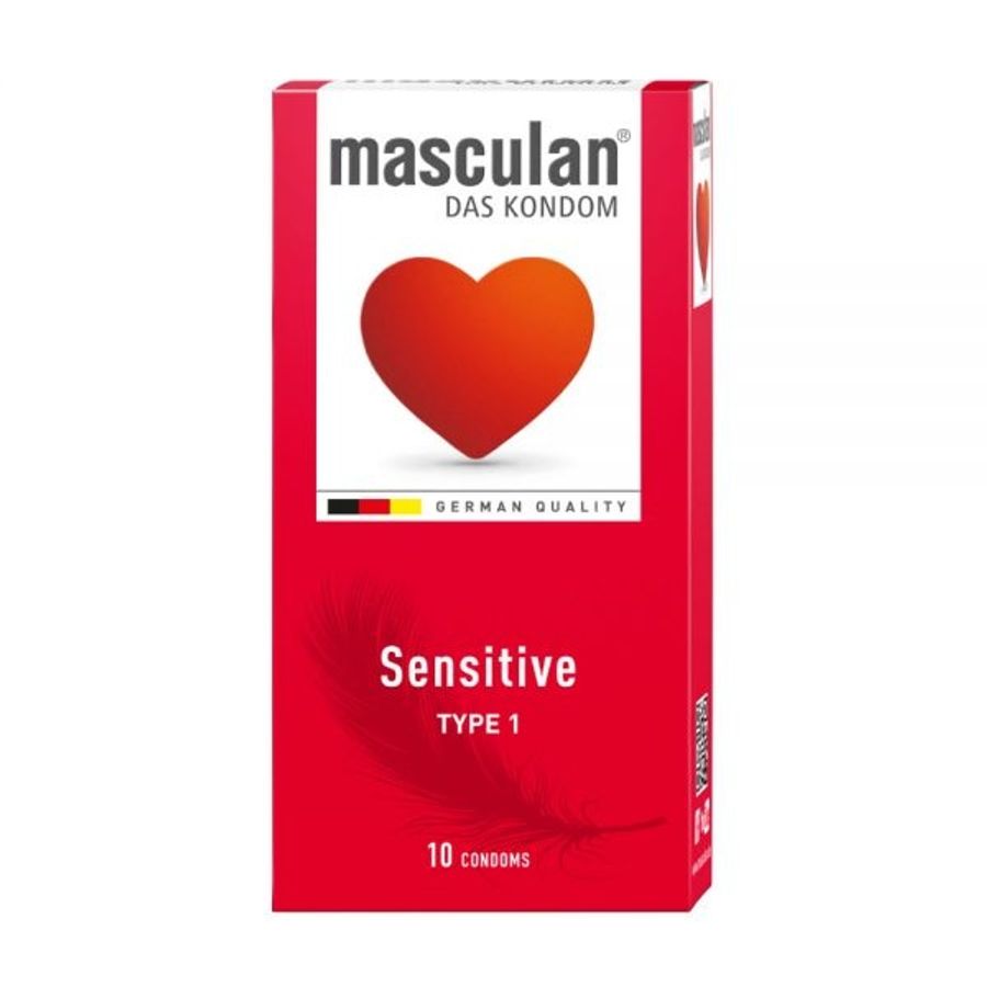 (Hộp 10 Cái) Bao Cao Su Masculan Sensitive Chính hãng 742088