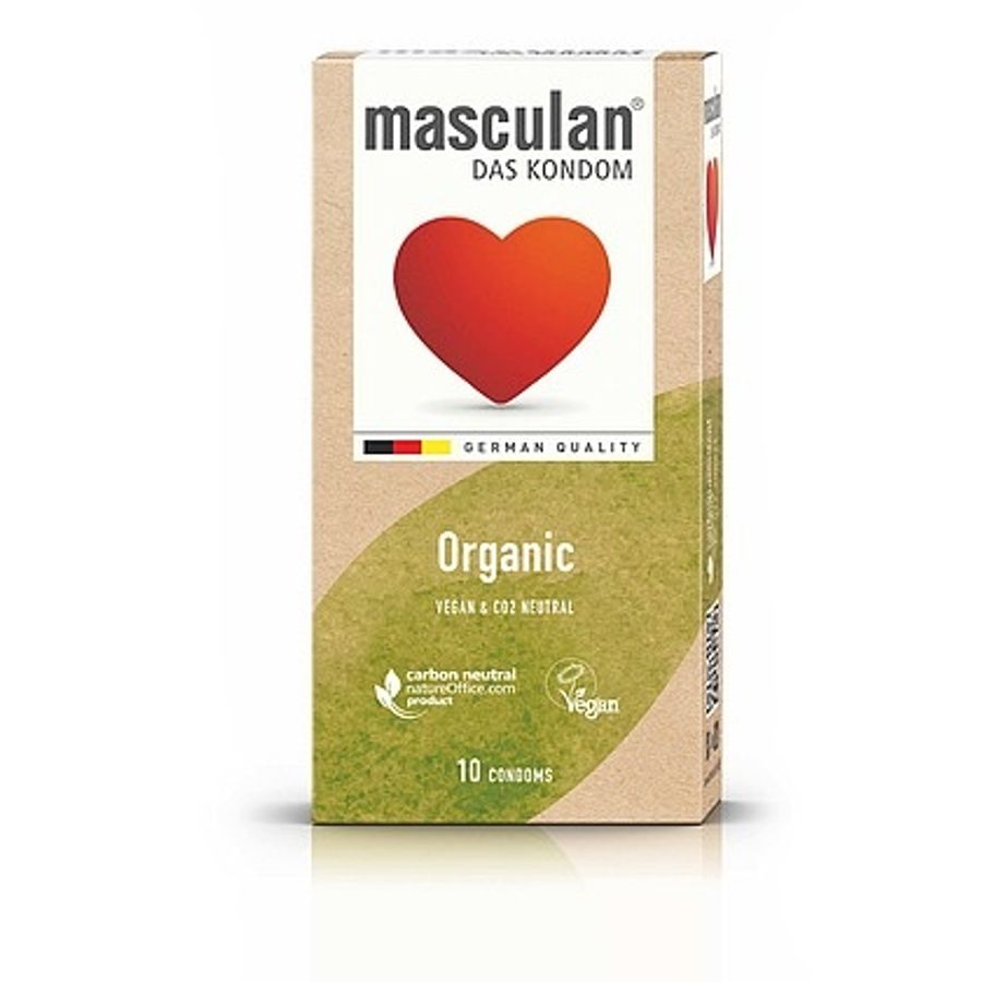 (Hộp 10 Cái) Bao Cao Su Masculan Organic – Hữu cơ – An toàn chính hãng 742081