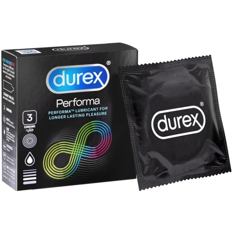Bao Cao Su Durex Performa Dành Cho Nam Giới (Hộp 3 Cái) 