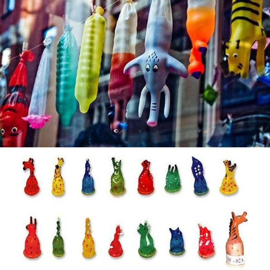 Bao Cao Su Đầu Thú 12 Con Giáp Ngộ Ngĩnh (Hộp 1 Cái)