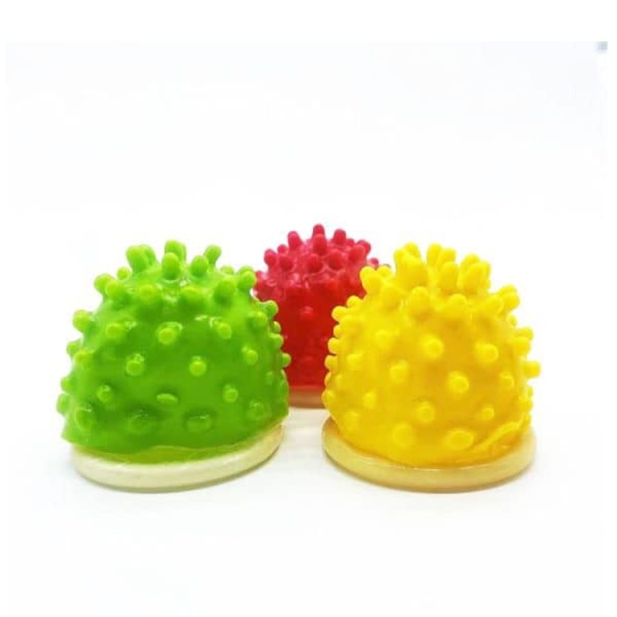 Bao Cao Su Alien Condom Siêu Gai Chôm Chôm Trên Đầu (Hộp 1 Cái)