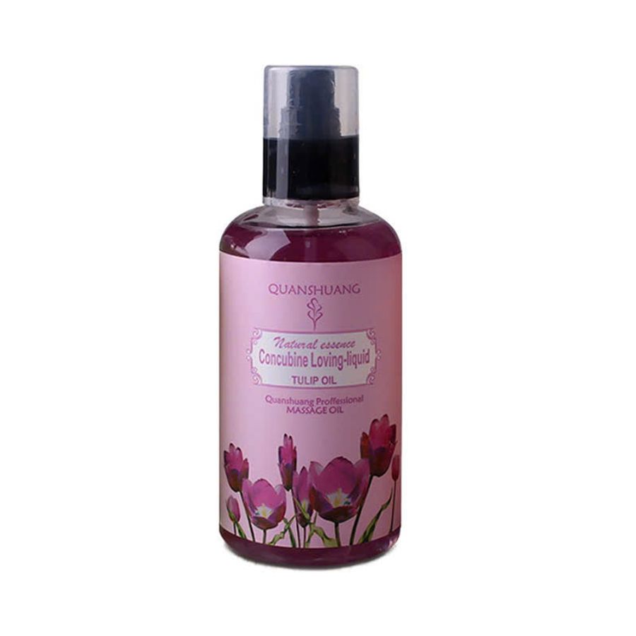 (Chai 300ml) Gel Tinh Dầu Massage Quanshuang Hương Tulip Thư Giãn Chính Hãng 741896