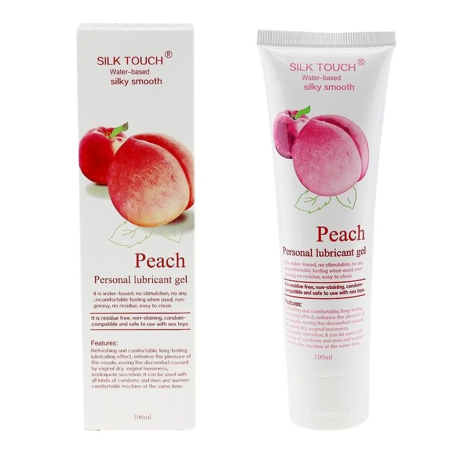 (Chai 100ml) Gel Bôi Trơn Silk Touch Hương Đào Chính Hãng 741873
