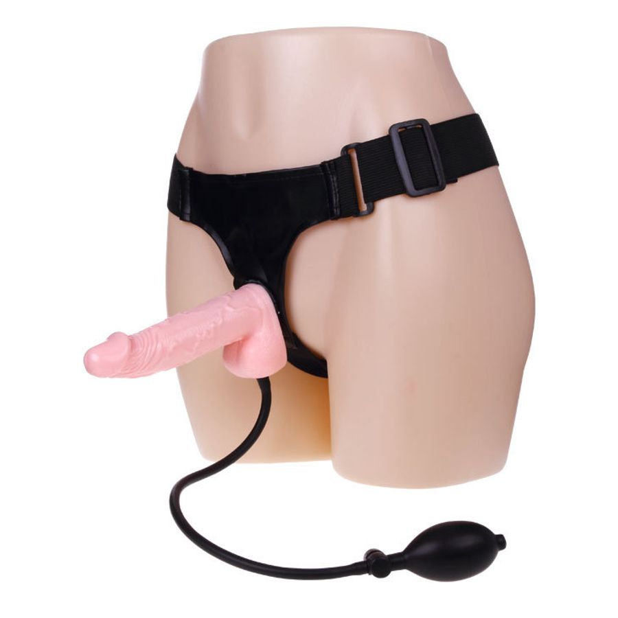 Dương Vật Dây Đeo Bơm Hơi Ultra Harness Strap-On Baile 642127 664129