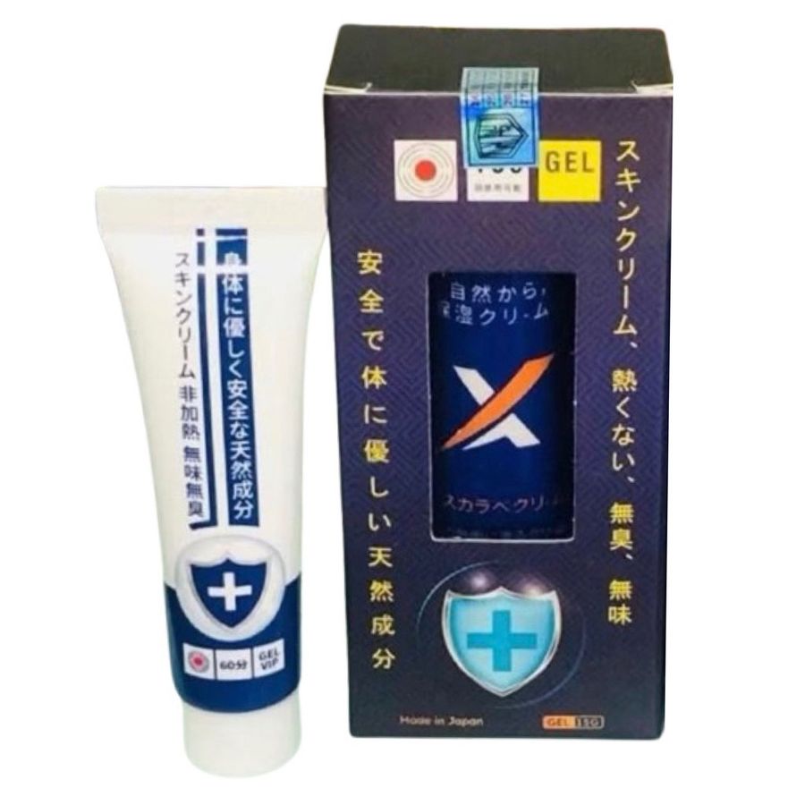  Gel Bôi Trơn Hỗ Trợ Dành Cho Nam Giới Cream Vip Nhật Bản (Tuýp 15g) 