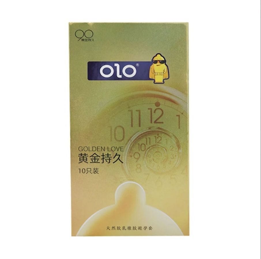(Hộp 10 Cái) OLO 0.01 Gold - Bao cao su siêu mỏng dành cho nam giới chính hãng 741557