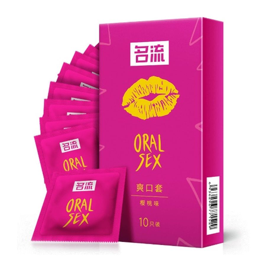 (Hộp 10 Cái) Oral Sex - Bao cao su dành cho miệng chính hãng 741555