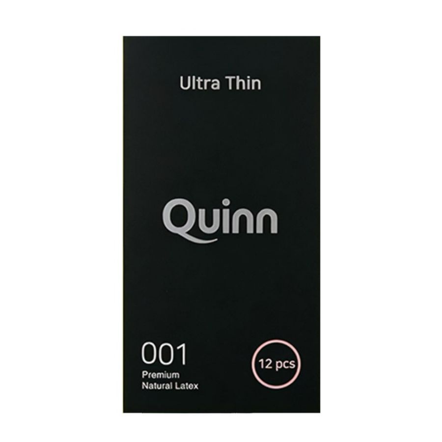 (Hộp 10 Cái) Quinn Ultra Thin - Bao cao su siêu mỏng 0.01 Chính hãng 741551