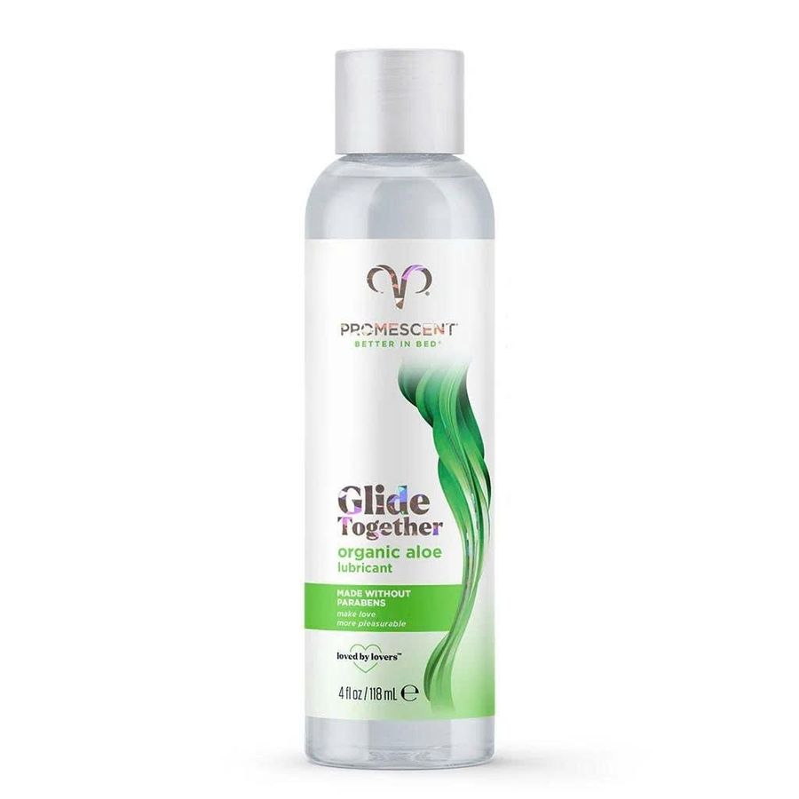 (Chai 188ml) Gel bôi trơn cao cấp chiết xuất thiên nhiên Promescent Glide Together Organic Aloe Chính Hãng 741541