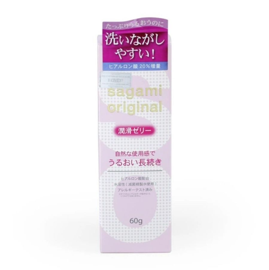 (Chai 60ml) Gel bôi trơn dưỡng ẩm Nhật - Sagami Original Chính hãng 741528