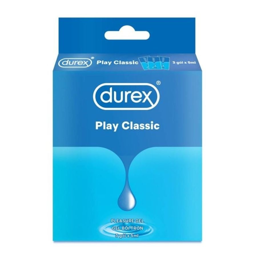 (1 Gói) Gel bôi trơn gốc nước dạng gói Durex Play Classic Chính hãng 741526