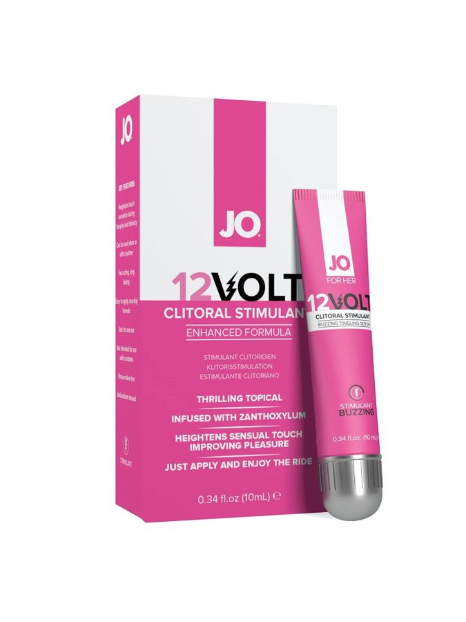 (Chai 10ml) Gel Bôi Trơn Hỗ Trợ Dành Cho Nữ - JO 12 Volt Chính hãng 741504