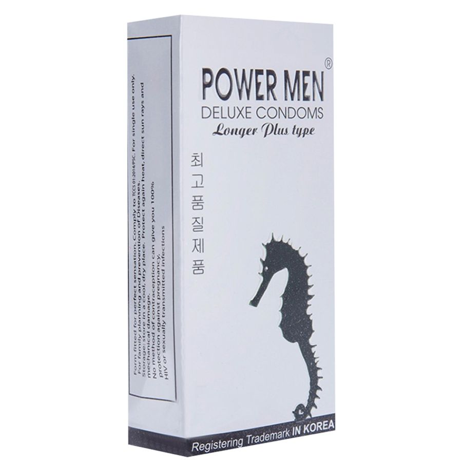 Bao Cao Su Gây Tê Kéo Dài Cho Nam Power Men Longer Plus 