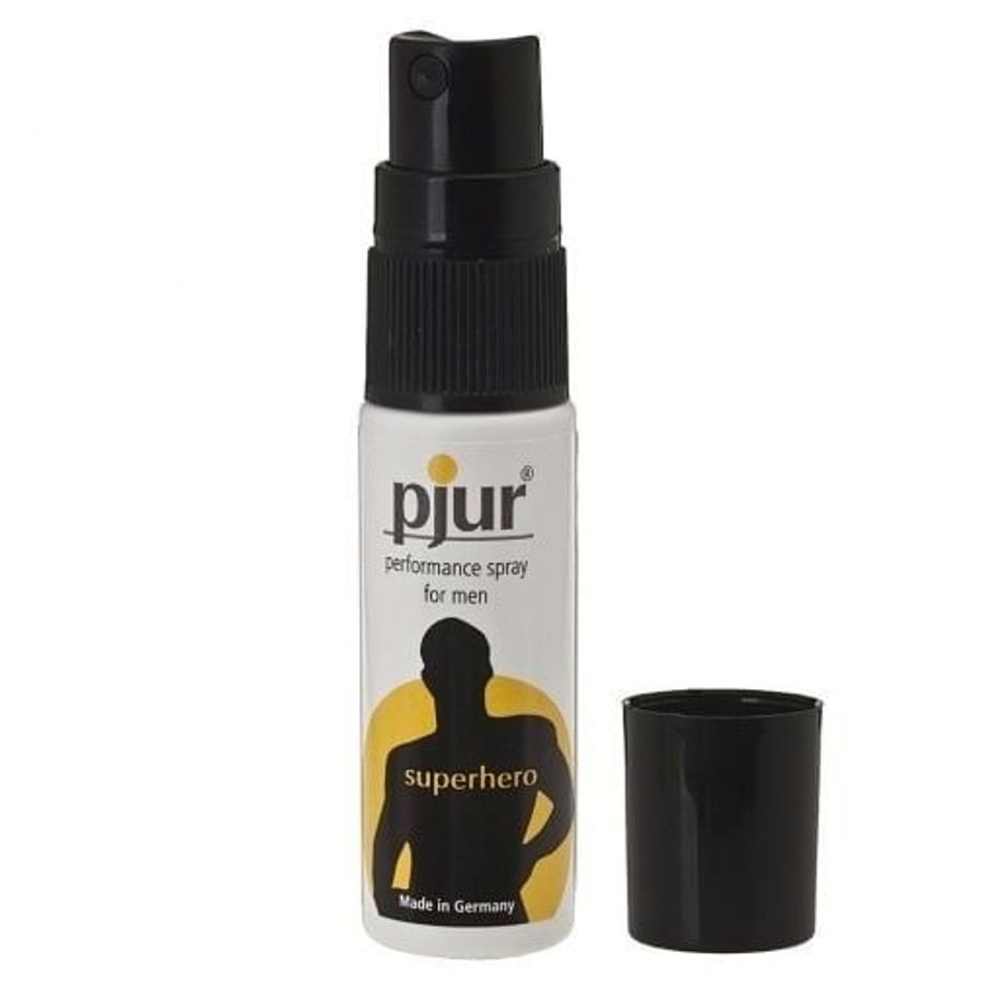 Gel bôi trơn hỗ trợ dành cho nam giới Pjur Superhero Performance Spray - Chai 20ml 646869 Chính Hãng