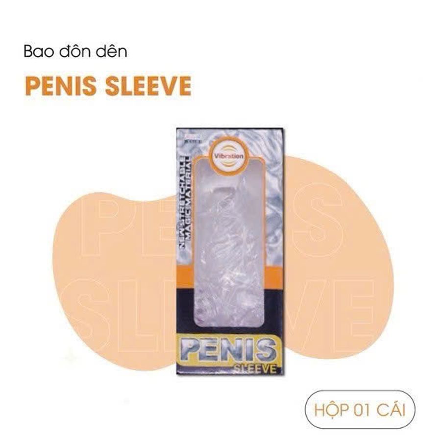 (Hộp 1 Cái) Bao Cao Su Đôn Dên Dành Cho Nam Giới Penis Sleeve - Rung Nhánh Chính Hãng 741234