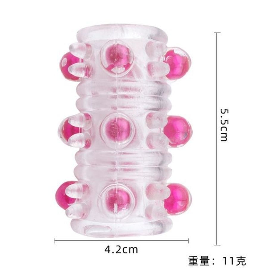 (Hộp 1 Cái) Bao Cao Đôn Dên Khúc Giữa Tăng Kích Thước Bi Lớn - Lẻ Chính hãng 741187