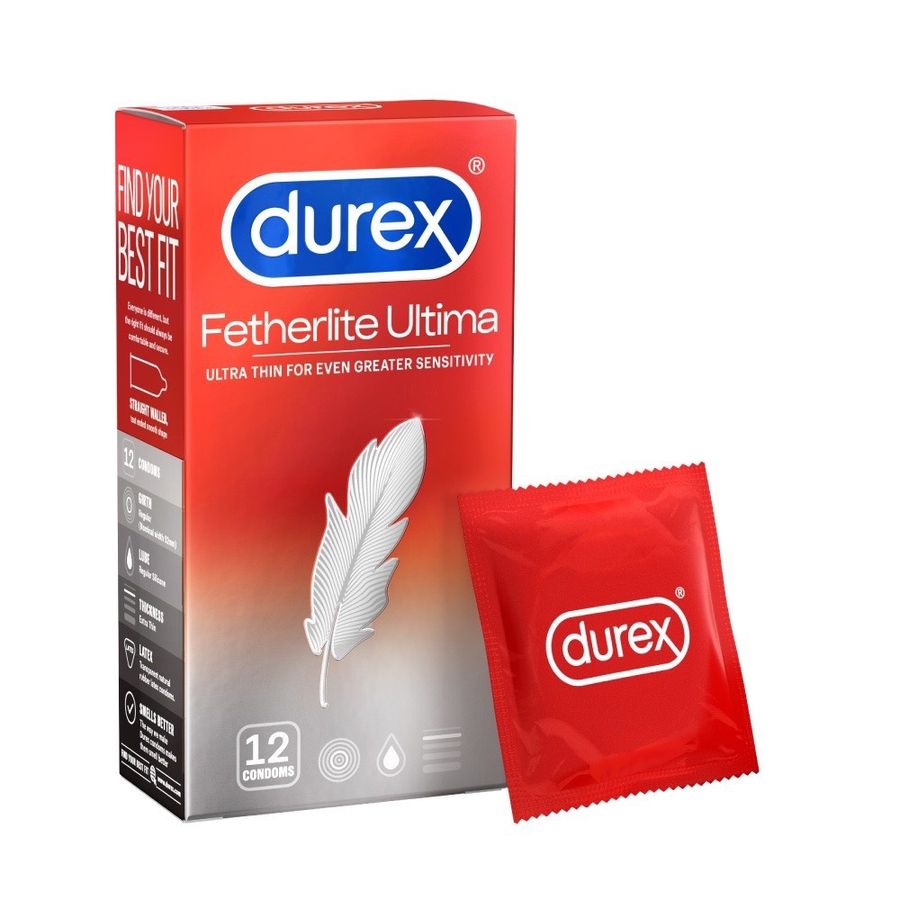 (HỘP 12 CÁI) BAO CAO SU DUREX FETHERLITE UTIMA CHÍNH HÃNG 741004