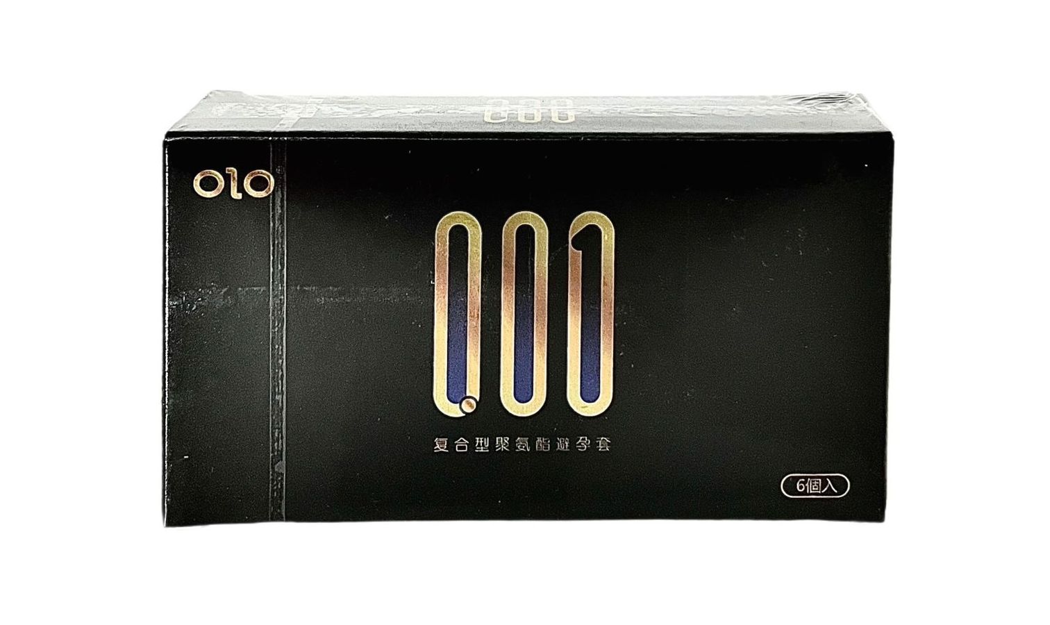 (HỘP 6 CÁI) BAO CAO SU OZO ĐEN SIÊU MỎNG 001 CHÍNH HÃNG 740973