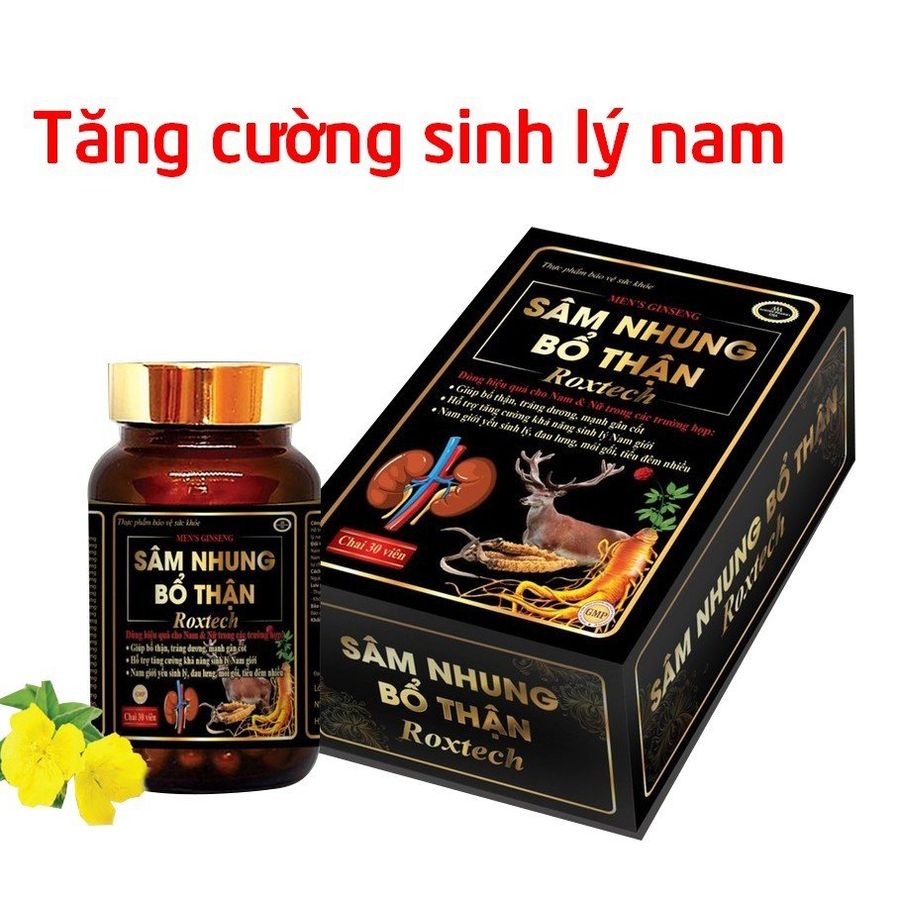Sâm Nhung Bổ Thận Roxtech, Sâm Nhung Bổ Thận Roxtech
