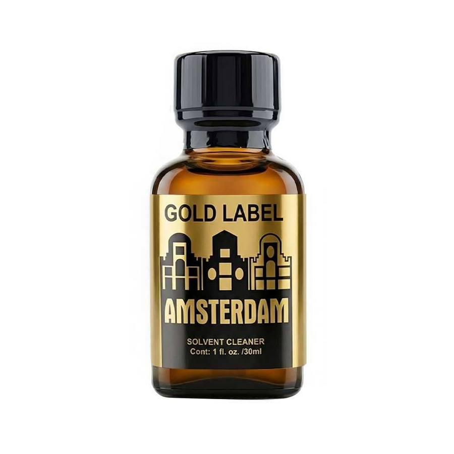 Chai hít tăng khoái cảm Popper DS USA Amsterdam Gold Label - Chai 30ml Chính hang  653114